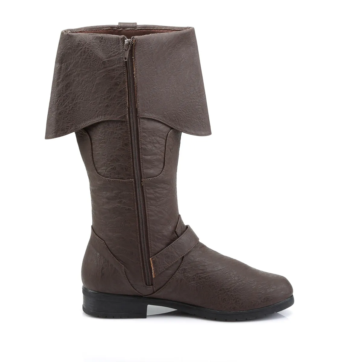CARRIBEAN-299 Funtasma Brown Distressed Pu Shoes